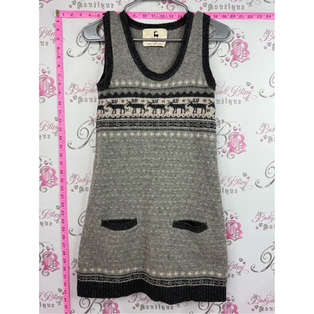 atmosphere dress wool pockets knit knitted winter warm cozy